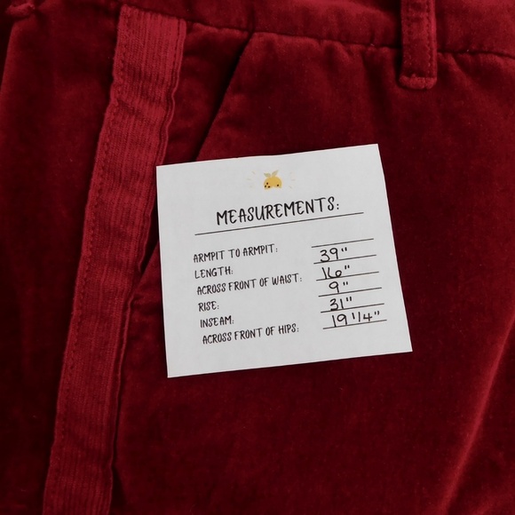Vintage Y2K JUICY COUTURE Jeans Red Velvet Tuxedo Pants Flared Flare Size 29 - Picture 12 of 12